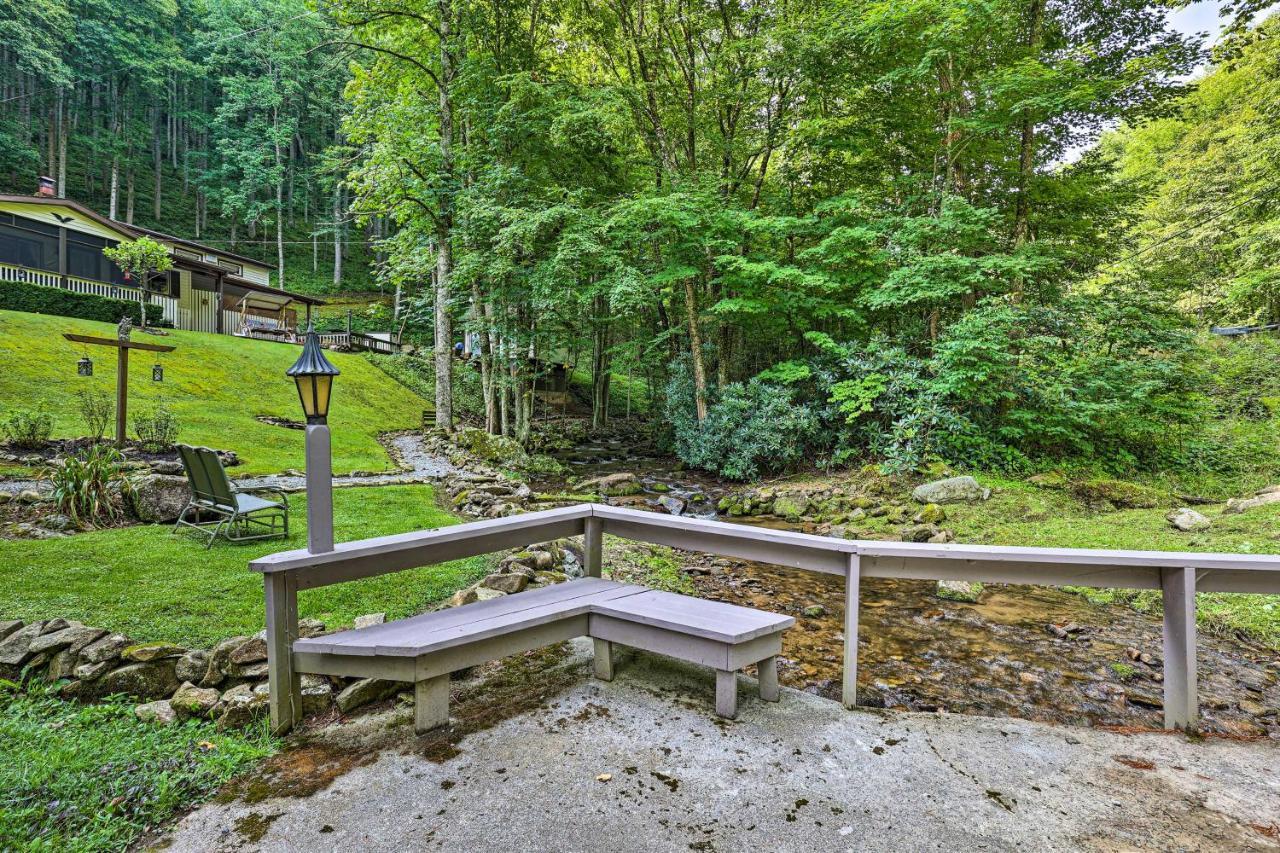 Creekside Roan Mountain Cabin Walk To Trails Esterno foto