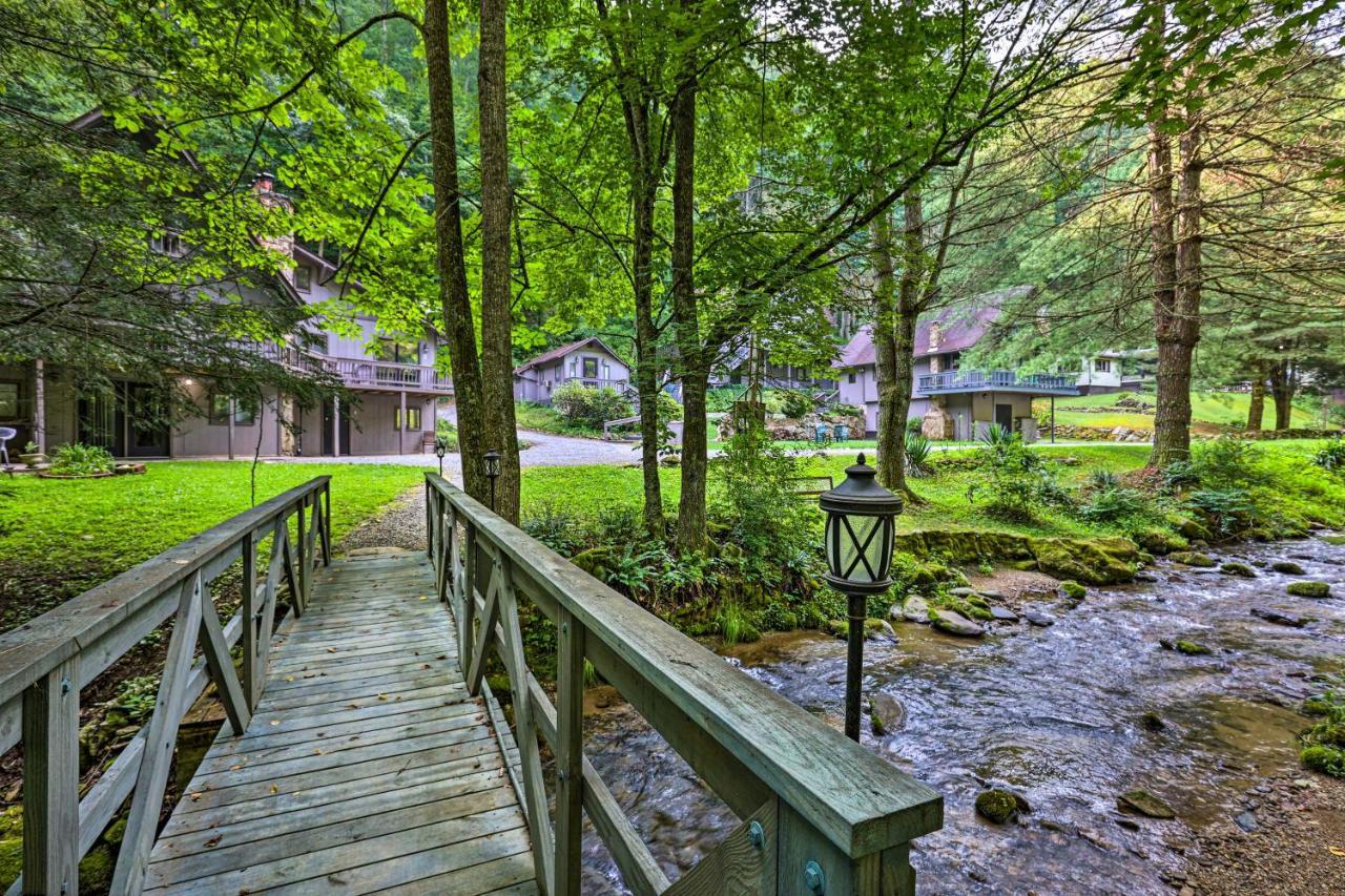 Creekside Roan Mountain Cabin Walk To Trails Esterno foto