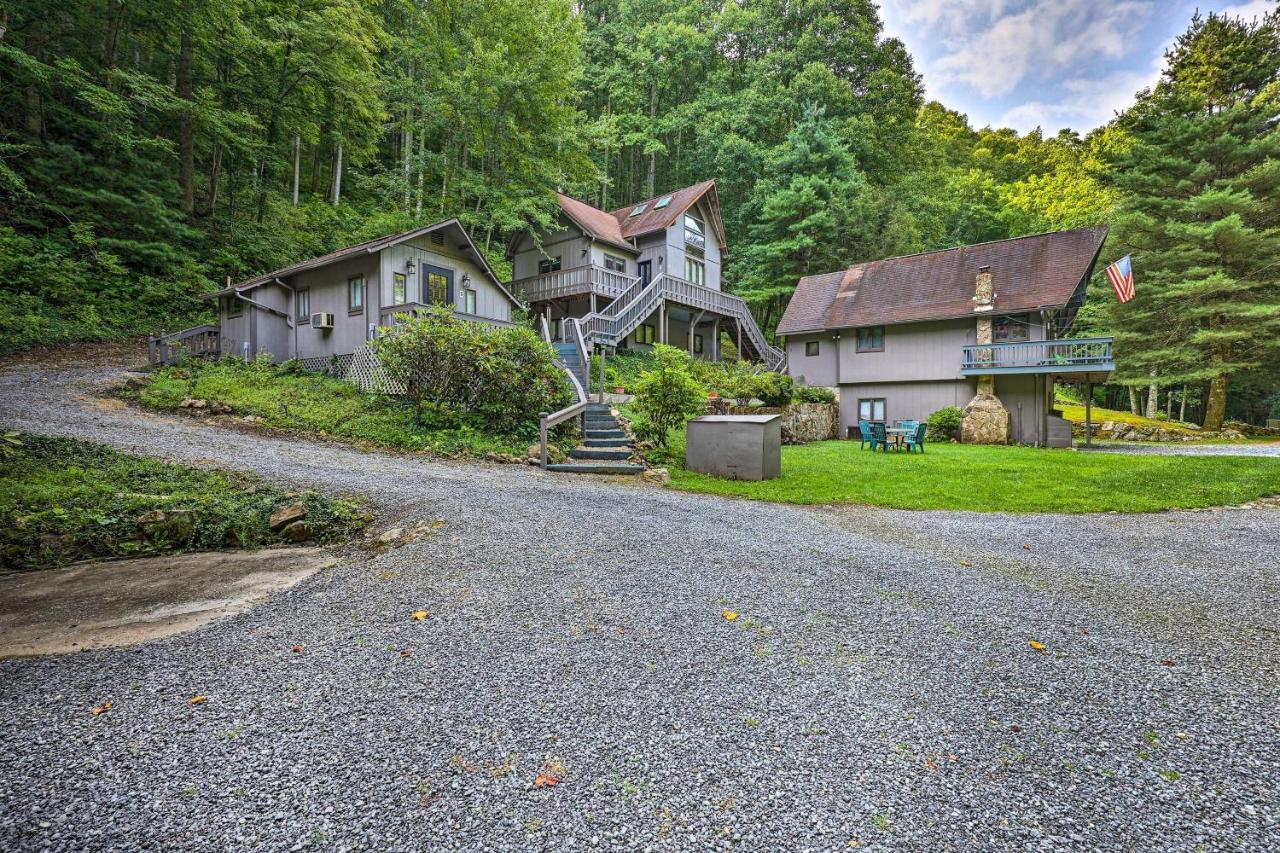 Creekside Roan Mountain Cabin Walk To Trails Esterno foto